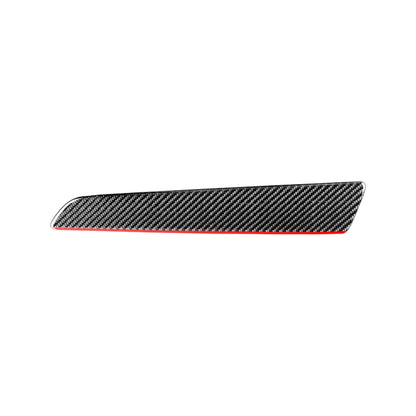 Carbon Fiber Car Co-pilot Trim Red Edge Decorative Sticker for Audi Q3 2013-2018,Right Drive - In Car by buy2fix | Online Shopping UK | buy2fix