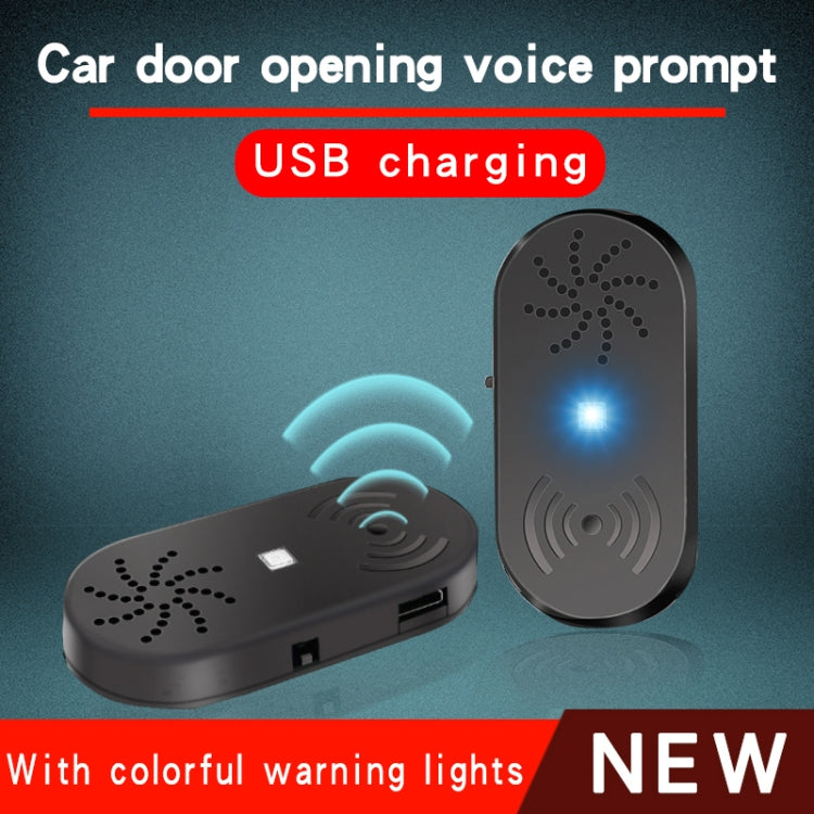 Car Door Opener Alarm Automatic Induction Voice LED Prompt Light - In Car by buy2fix | Online Shopping UK | buy2fix