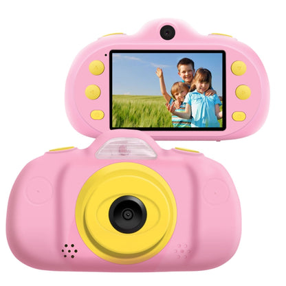 P8 2.4 inch Eight-megapixel Dual-lens Children Camera, Support for 32GB TF Card(Pink) - Consumer Electronics by buy2fix | Online Shopping UK | buy2fix
