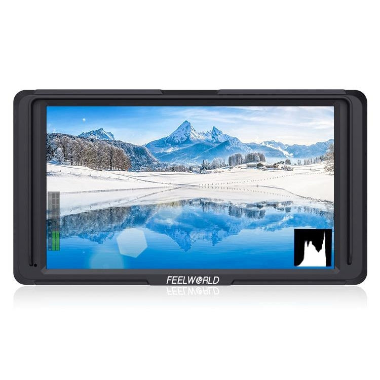 FEELWORLD F6S Full HD 1920x1080 5.0 inch IPS Screen DSLR Camera Field Monitor with Tilt Arm, Support 4K HDTV Input / Output - Camera Accessories by FEELWORLD | Online Shopping UK | buy2fix