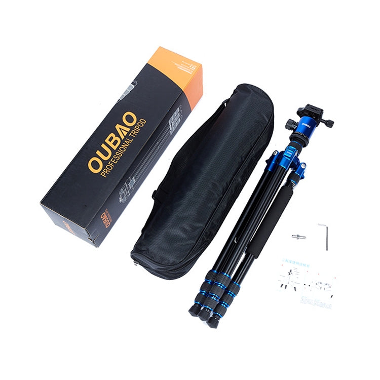 TRIOPO Oubao A-688 Adjustable Portable  Aluminum Alloy Tripod with Ball Head for SLR Camera - Camera Accessories by TRIOPO | Online Shopping UK | buy2fix