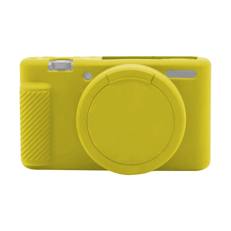 Soft Silicone Protective Case for Sony ZV-1 (Yellow) - Camera Accessories by buy2fix | Online Shopping UK | buy2fix