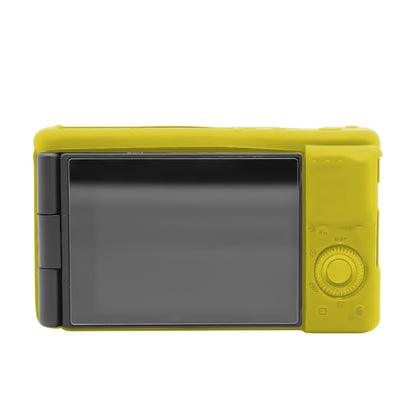 Soft Silicone Protective Case for Sony ZV-1 (Yellow) - Camera Accessories by buy2fix | Online Shopping UK | buy2fix