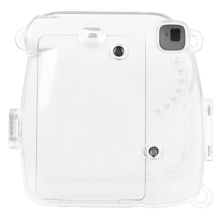 Protective Crystal Shell Case with Strap for FUJIFILM instax mini 9 / mini 8+ / mini 8(Transparent) - Camera Accessories by buy2fix | Online Shopping UK | buy2fix