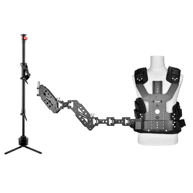 YELANGU B400 Three-axis Shock-absorbing Arm Vest Stabilizing Camera Support System Easy Rig (Black) - Shoulder Rigs by YELANGU | Online Shopping UK | buy2fix