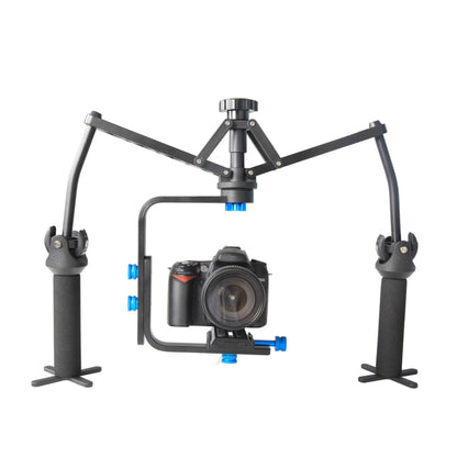 YELANGU YLG-0108F Spider Stabilizer with Quick Release Plate for Camcorder DV Video Camera DSLR - Camera Accessories by YELANGU | Online Shopping UK | buy2fix