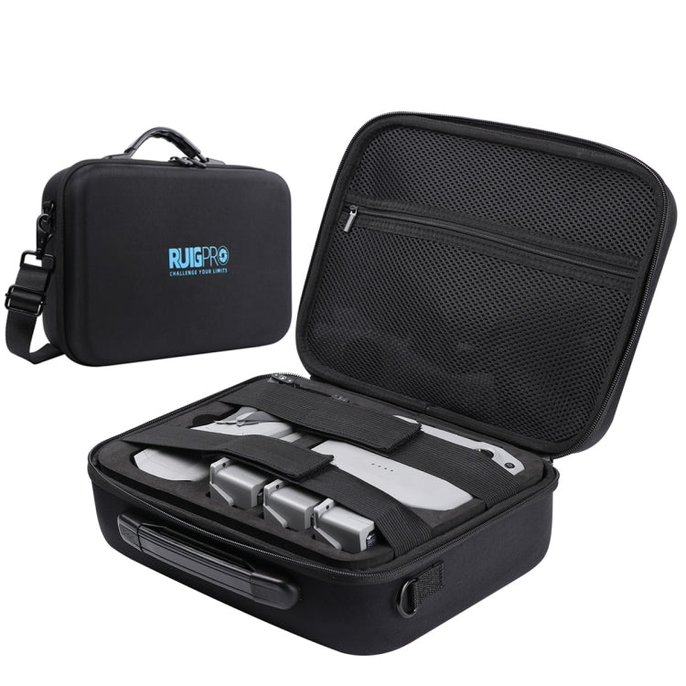 RUIGPRO for DJI Mavic Air 2 Portable PU Shoulder Storage Bag Protective Box (Black) - DJI & GoPro Accessories by RUIGPRO | Online Shopping UK | buy2fix