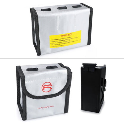 RCSTQ for DJI FPV Combo Battery Li-Po Safe Explosion-proof Storage Bag(Silver) - DJI & GoPro Accessories by RCSTQ | Online Shopping UK | buy2fix