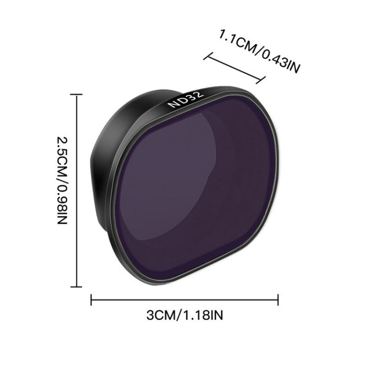 RCSTQ 4 in 1 ND4+ND8+ND16+ND32 Drone Lens Filter for DJI FPV - DJI & GoPro Accessories by RCSTQ | Online Shopping UK | buy2fix