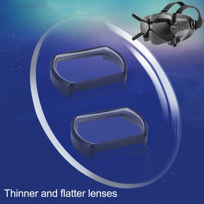 RCSTQ 2 PCS 200 Degree Myopia Glasses Lens Vision Correction Aspherical Lens for DJI FPV Goggles V2 - Lens Accessories by RCSTQ | Online Shopping UK | buy2fix