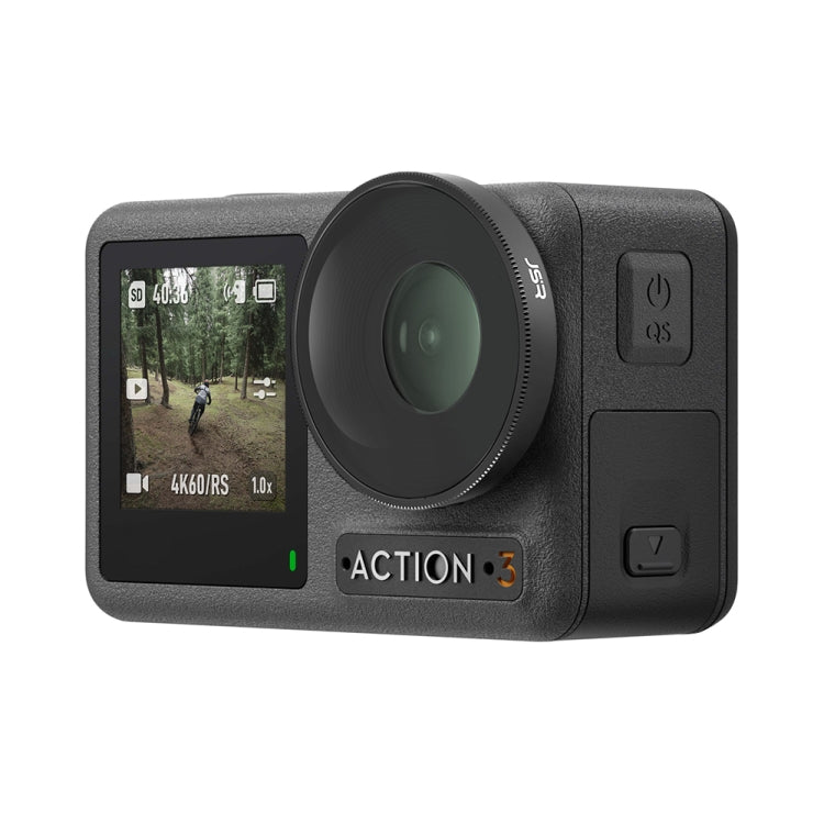 JSR CPL Lens Filter For DJI Osmo Action 3 / GoPro Hero11 Black / HERO10 Black / HERO9 Black - DJI & GoPro Accessories by JSR | Online Shopping UK | buy2fix