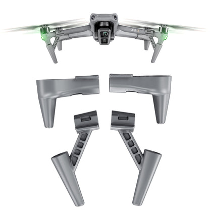 For DJI Air 3 STARTRC Split Type Heightened Anti-fall Landing Gear Training Rack (Grey) - Landing Gear by STARTRC | Online Shopping UK | buy2fix