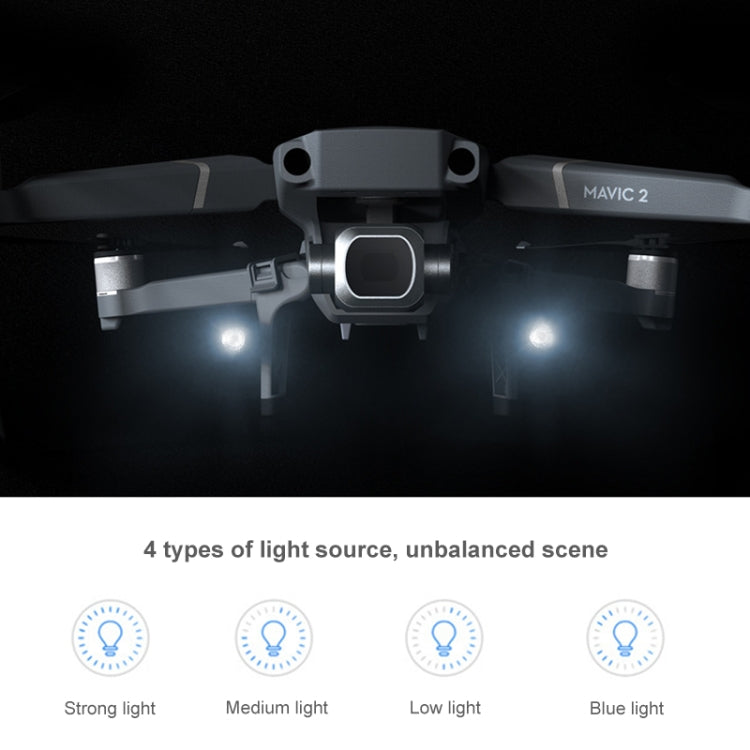 PGYTECH P-HA-030 LED Night Flight Light Shock Absorption Landing High Stand for DJI Mavic 2 - Others by PGYTECH | Online Shopping UK | buy2fix