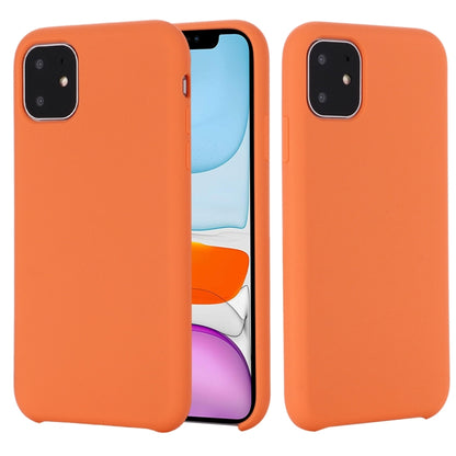 For iPhone 11 Solid Color Liquid Silicone Shockproof Case (Melon Red) - iPhone 11 Cases by buy2fix | Online Shopping UK | buy2fix