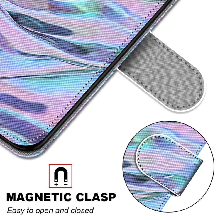 For Xiaomi Redmi 9A Coloured Drawing Cross Texture Horizontal Flip PU Leather Case with Holder & Card Slots & Wallet & Lanyard(Fluorescent Water Texture) - Xiaomi Cases by buy2fix | Online Shopping UK | buy2fix