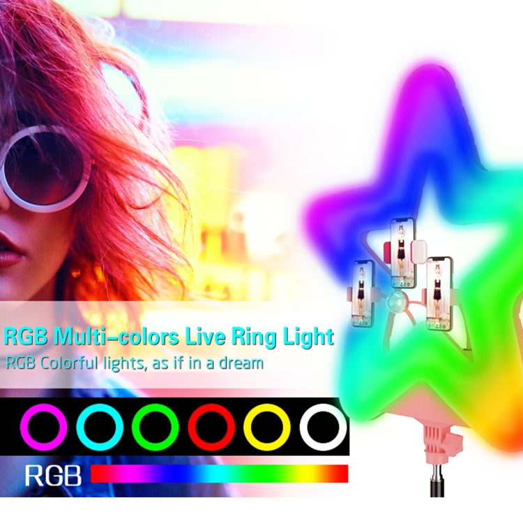 RK52 52cm Star Shape Live Broadcast Beauty Ring Selfie Fill Light without Tripod - Consumer Electronics by buy2fix | Online Shopping UK | buy2fix