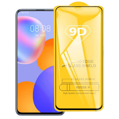 For Huawei Y9a 9D Full Glue Full Screen Tempered Glass Film - Huawei Tempered Glass by buy2fix | Online Shopping UK | buy2fix