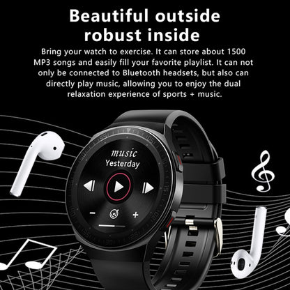 MT3 1.28 inch TFT Screen IP67 Waterproof Smart Watch, Support Bluetooth Call / Sleep Monitoring / Heart Rate Monitoring(Red) - Smart Wear by buy2fix | Online Shopping UK | buy2fix