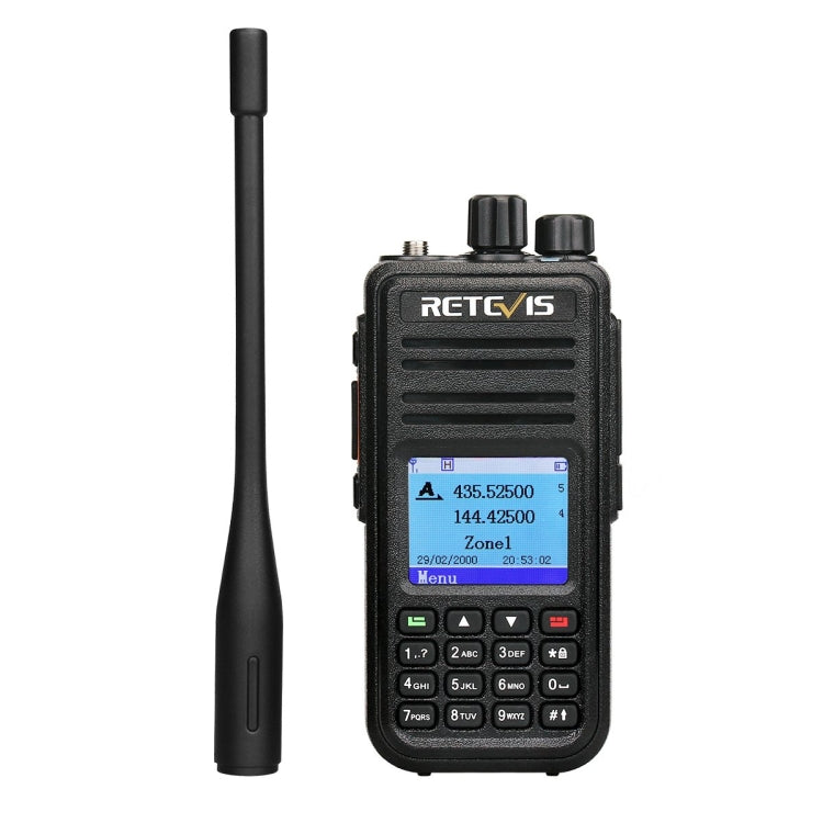 RETEVIS RT3S 136-174MHz + 400-480MHz 3000CH Handheld DMR Digital Two Way Radio Walkie Talkie, GPS Version - Handheld Walkie Talkie by RETEVIS | Online Shopping UK | buy2fix