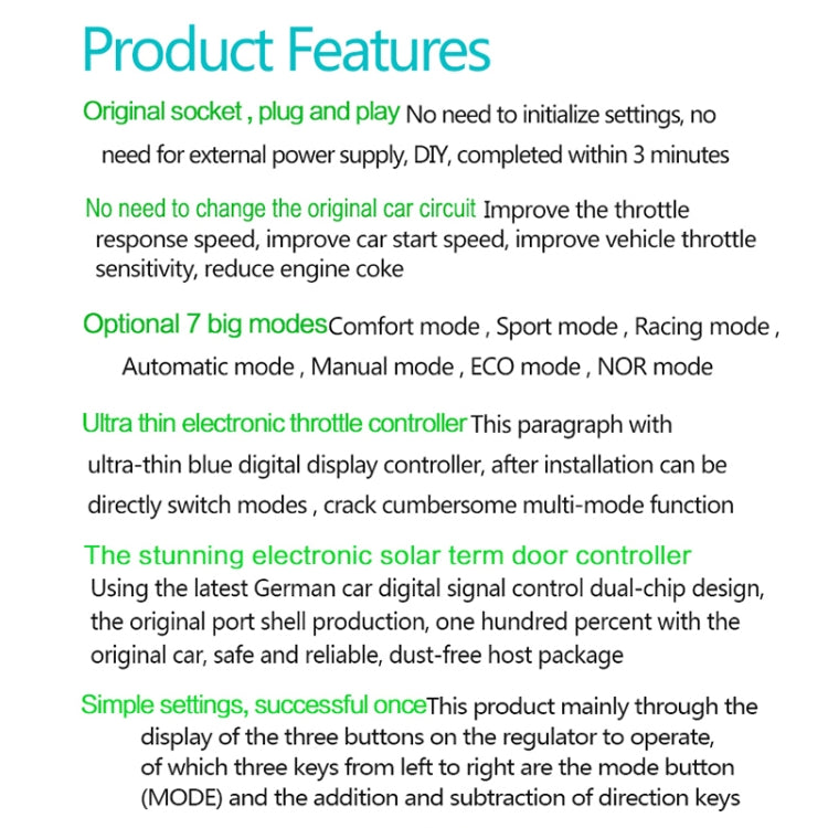 For Proton Inspira TROS 8-Drive Potent Booster Electronic Throttle Controller Speed Booster - In Car by TROS | Online Shopping UK | buy2fix