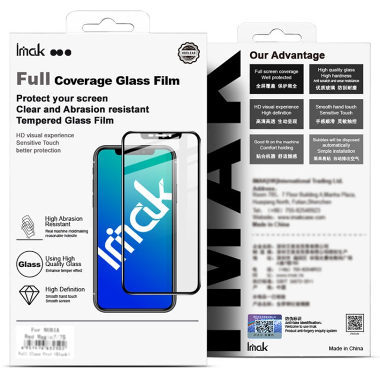 For Samsung Galaxy M12 / F12 IMAK 9H Surface Hardness Full Screen Tempered Glass Film Pro+ Series - Galaxy Tempered Glass by imak | Online Shopping UK | buy2fix