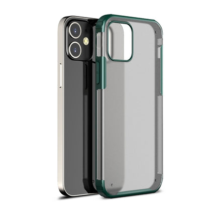 For iPhone 11 Shockproof Ultra-thin Frosted TPU + PC Protective Case (Green) - iPhone 11 Cases by WK | Online Shopping UK | buy2fix