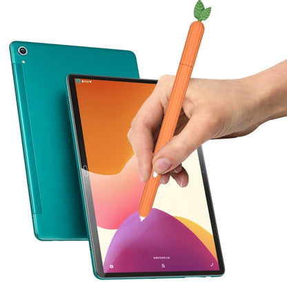 For Samsung Galaxy Tab S6 Lite P610 / P615 Fruit and Vegetable Shape Stylus Silicone Protective Case(Small Grapes) - Mobile Accessories by buy2fix | Online Shopping UK | buy2fix