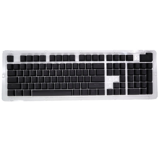 HXSJ P9 104 Keys PBT Color Mechanical Keyboard Keycaps(Black) - Other by HXSJ | Online Shopping UK | buy2fix