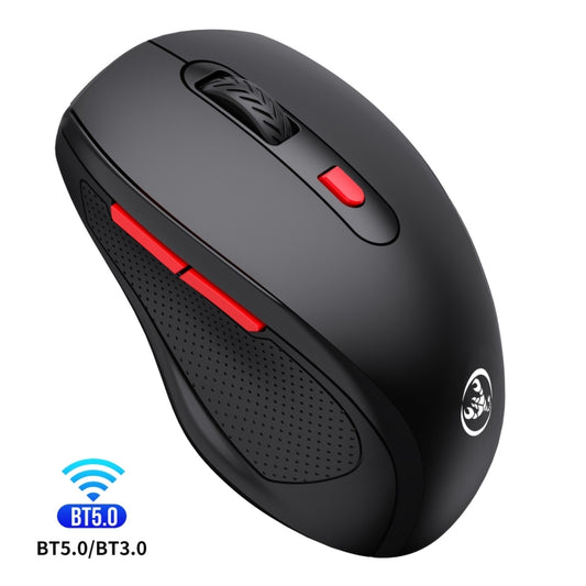 HXSJ T67 Bluetooth 3.0+5.0 Simple Style Mute Wireless Mouse(Black) -  by HXSJ | Online Shopping UK | buy2fix