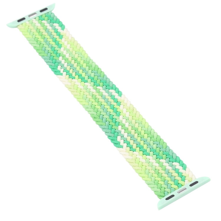 Single Loop Weaving Nylon Watch Band, Size: XS 135mm For Apple Watch Ultra 49mm&Watch Ultra 2 49mm / Series 9&8&7 45mm / SE 3&SE 2&6&SE&5&4 44mm / 3&2&1 42mm(Lime) - Watch Bands by buy2fix | Online Shopping UK | buy2fix