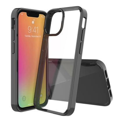 For iPhone 13 mini Shockproof Scratchproof TPU + Acrylic Protective Case (Black) - iPhone 13 mini Cases by buy2fix | Online Shopping UK | buy2fix