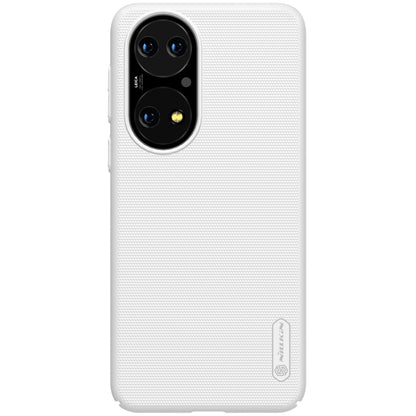 For Huawei P50 NILLKIN Frosted Concave-convex Texture PC Protective Case(White) - Huawei Cases by NILLKIN | Online Shopping UK | buy2fix