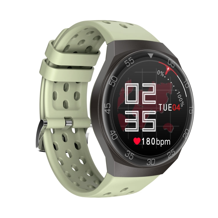 MT68 1.28 inch IPS Screen Bluetooth 5.0 IP67 Waterproof Smart Watch, Support Sleep Monitor / Multi-sports Mode / Heart Rate Monitor / Blood Pressure Monitoring(Green) - Smart Wear by buy2fix | Online Shopping UK | buy2fix