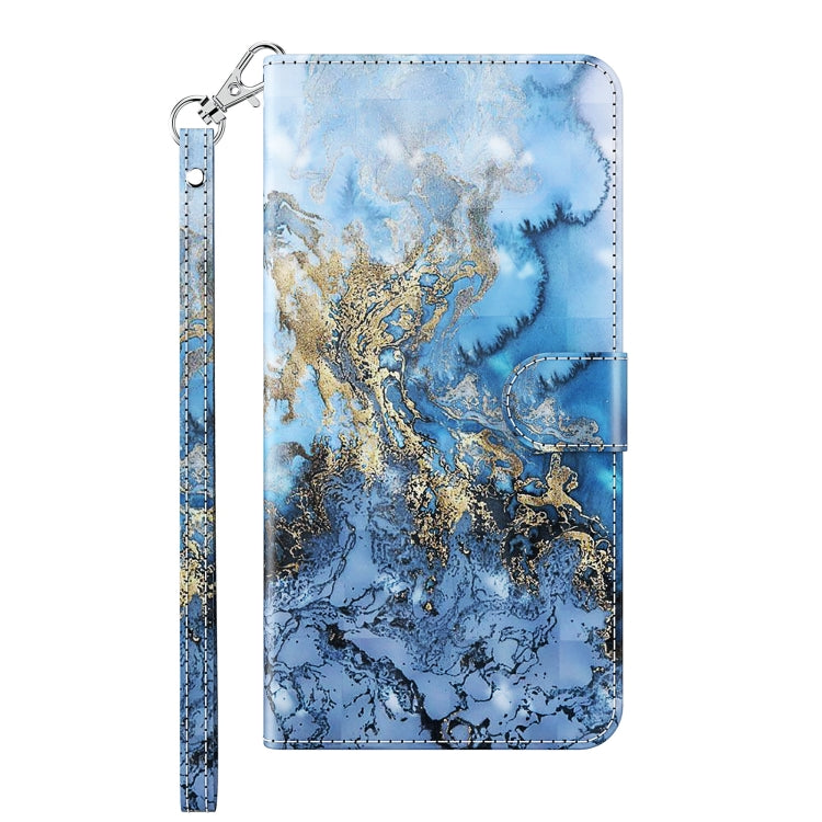 For iPhone 13 3D Painting Pattern Horizontal Flip TPU + PU Leather Case with Holder & Card Slots & Wallet(Milky Way) - Apple Accessories by buy2fix | Online Shopping UK | buy2fix