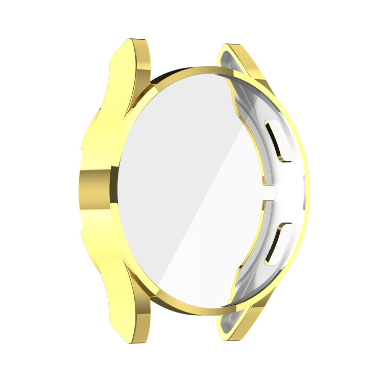 For Samung Galaxy Watch4 40mm Full Coverage TPU Electroplating Protective Case Cover(Gold) - Smart Wear by buy2fix | Online Shopping UK | buy2fix