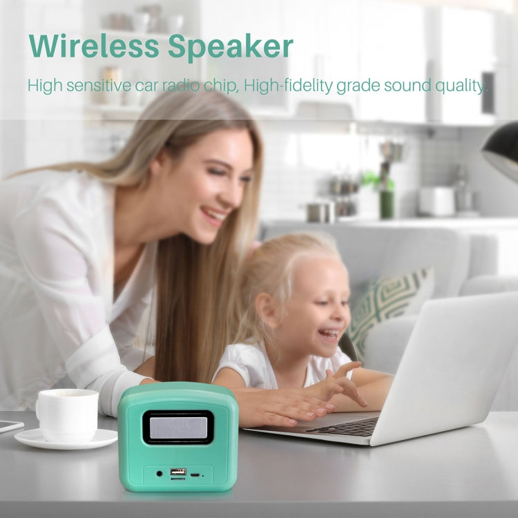 New Rixing NR-101 Mini TWS Bluetooth Speaker(Blue) - Mini Speaker by New Rixing | Online Shopping UK | buy2fix