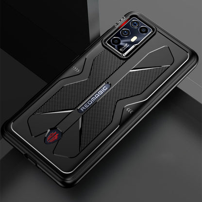 For ZTE nubia Red Magic 6R TPU Cooling Gaming Phone All-inclusive Shockproof Case(Black) - Mobile Accessories by buy2fix | Online Shopping UK | buy2fix