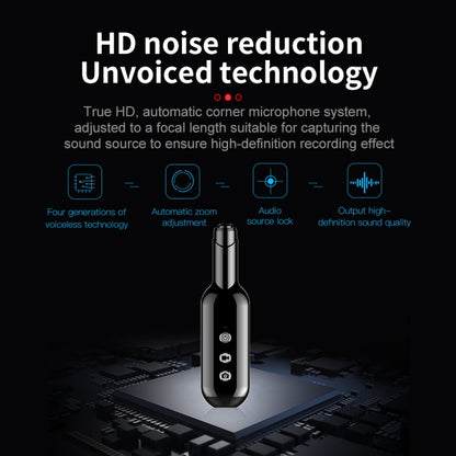 D3 AI Smart High-definition Noise Reduction Voice Recorder, Capacity:16GB(Black) - Security by buy2fix | Online Shopping UK | buy2fix