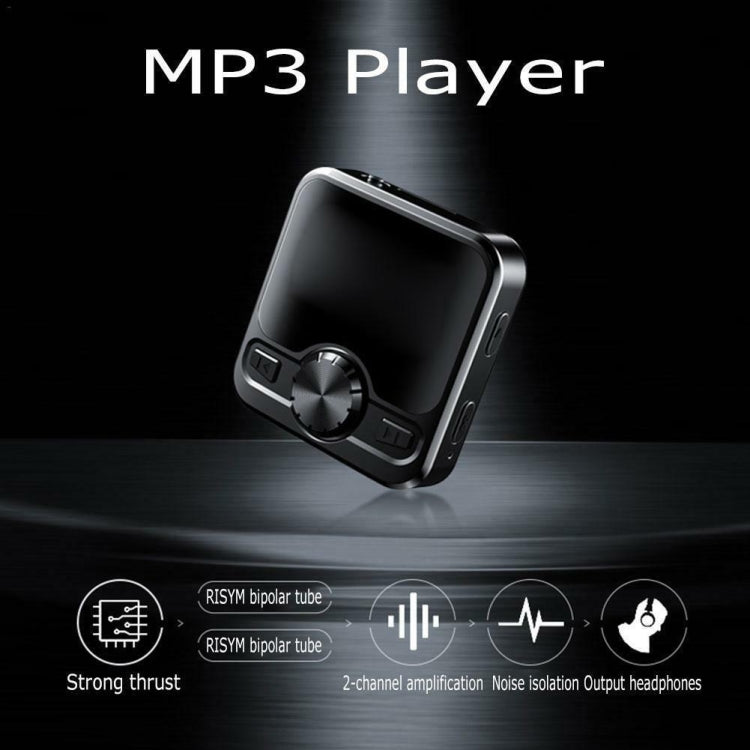 M9 AI Intelligent High-definition Noise Reduction Voice Control Recorder Ebook Bluetooth MP3 Player, Capacity:4GB(Black) - Consumer Electronics by buy2fix | Online Shopping UK | buy2fix