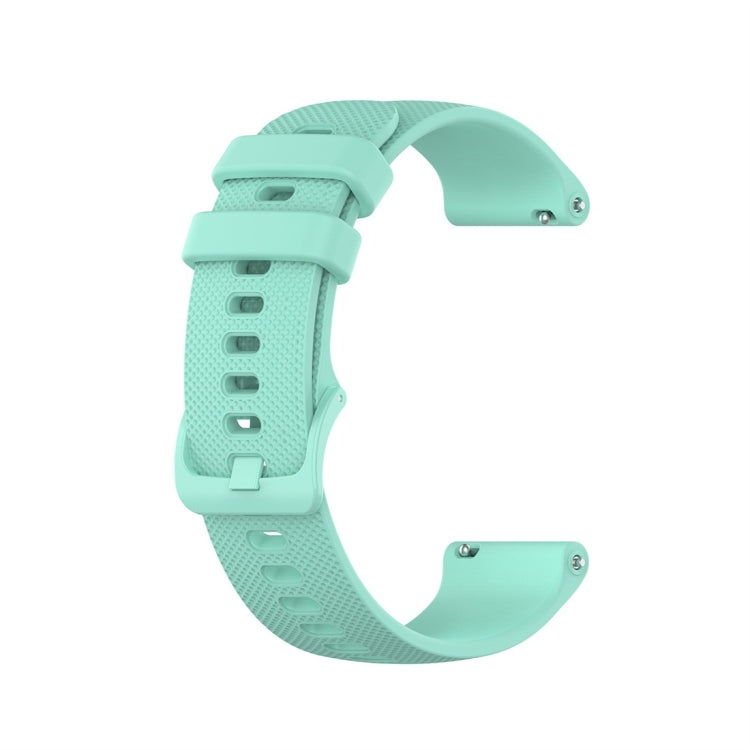 For Garmin Silicone Smart Watch Watch Band, Size:18mm Universal(Mint Green) - Watch Bands by buy2fix | Online Shopping UK | buy2fix