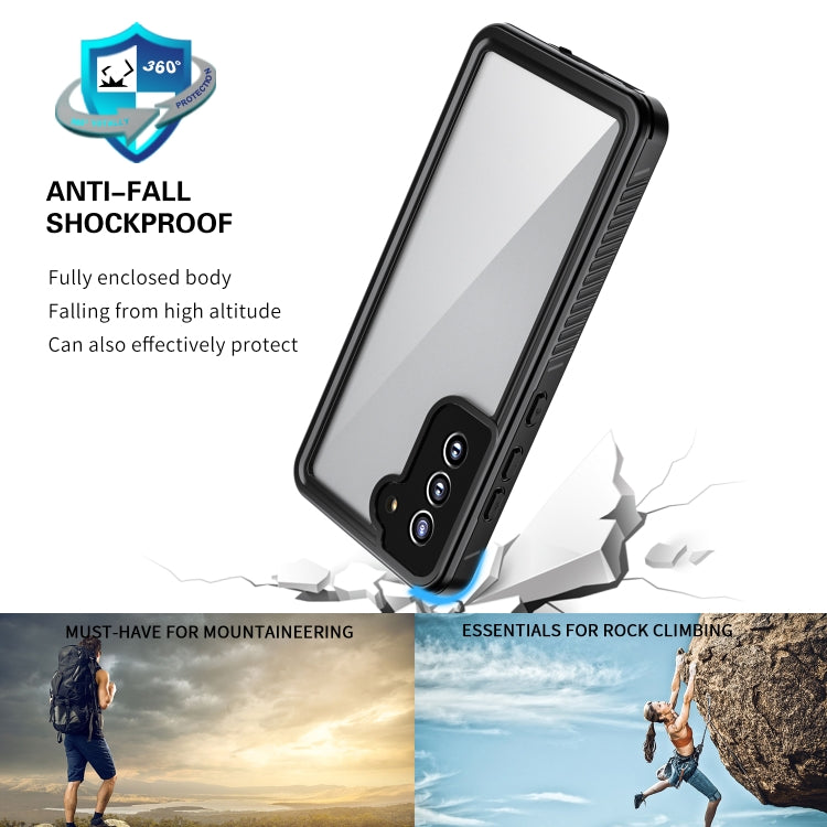 For Samsung Galaxy S21 FE 5G RedPepper Shockproof Waterproof PC + TPU Phone Case(Black) - Galaxy Phone Cases by RedPepper | Online Shopping UK | buy2fix