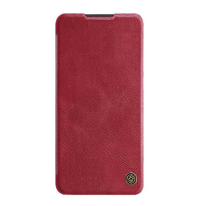 For Xiaomi Redmi Note 11 5G / 11T 5G / Poco M4 Pro 5G / 11S 5G NILLKIN QIN Series Crazy Horse Texture Leather Phone Case(Red) - Xiaomi Cases by NILLKIN | Online Shopping UK | buy2fix