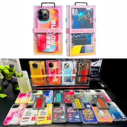 For iPhone 12 WK WPC-015 Gorillas Series Cool PC + TPU Phone Case(WGC-008) - iPhone 12 / 12 Pro Cases by WK | Online Shopping UK | buy2fix