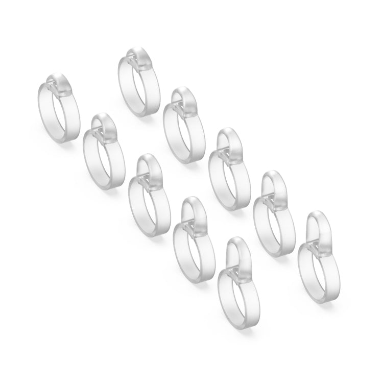 5 Pairs Non-Slip Silicone Earphone Ferrule Set for Sony LinkBuds Ear Cap(White) - Apple Accessories by buy2fix | Online Shopping UK | buy2fix