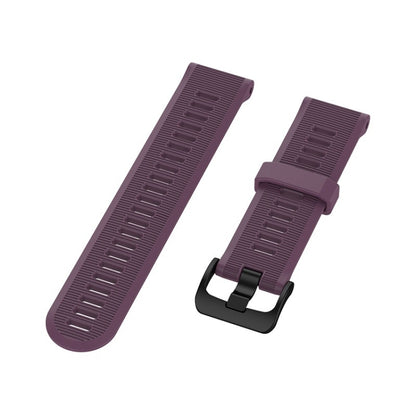 For Garmin Forerunner 945 Silicone Watch Band(Purple) - Smart Wear by buy2fix | Online Shopping UK | buy2fix