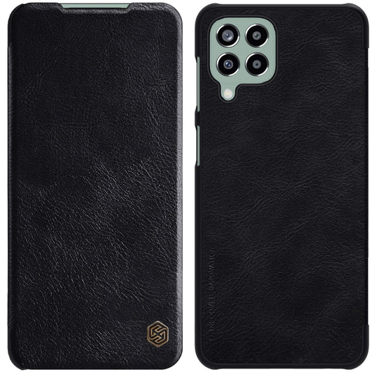 For Samsung Galaxy M33 5G NILLKIN QIN Series Crazy Horse Texture Leather Case(Black) - Galaxy Phone Cases by NILLKIN | Online Shopping UK | buy2fix