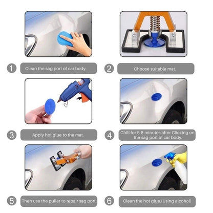 N2 72 in 1 Car Paintless Dent Removal Fender Damage Repair Puller Lifter, Plug Type:US Plug - In Car by buy2fix | Online Shopping UK | buy2fix