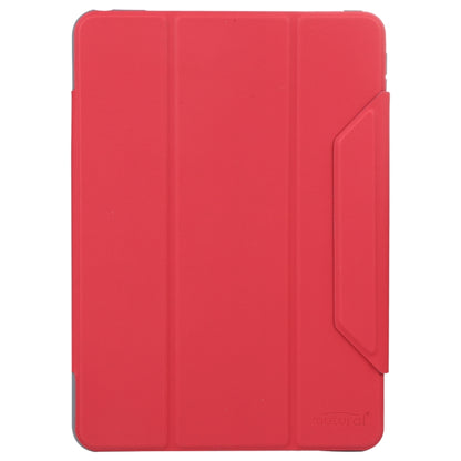 For iPad 10.2 / iPad Pro 10.5 Mutural Yagao Series PC Horizontal Flip Leather Tablet Case(Red) - iPad 10.2 Cases by Mutural | Online Shopping UK | buy2fix