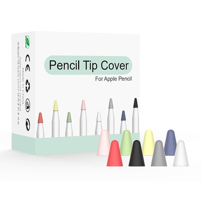 8 PCS / Set Universal Wearable Stylus Nib Cover For Apple Pencil 1 / 2(Colorful) - Pencil Accessories by buy2fix | Online Shopping UK | buy2fix