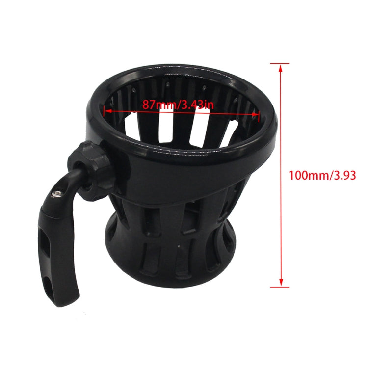 Motorcycle Drinking Holder Cup for Honda GL1800(Black) - In Car by buy2fix | Online Shopping UK | buy2fix